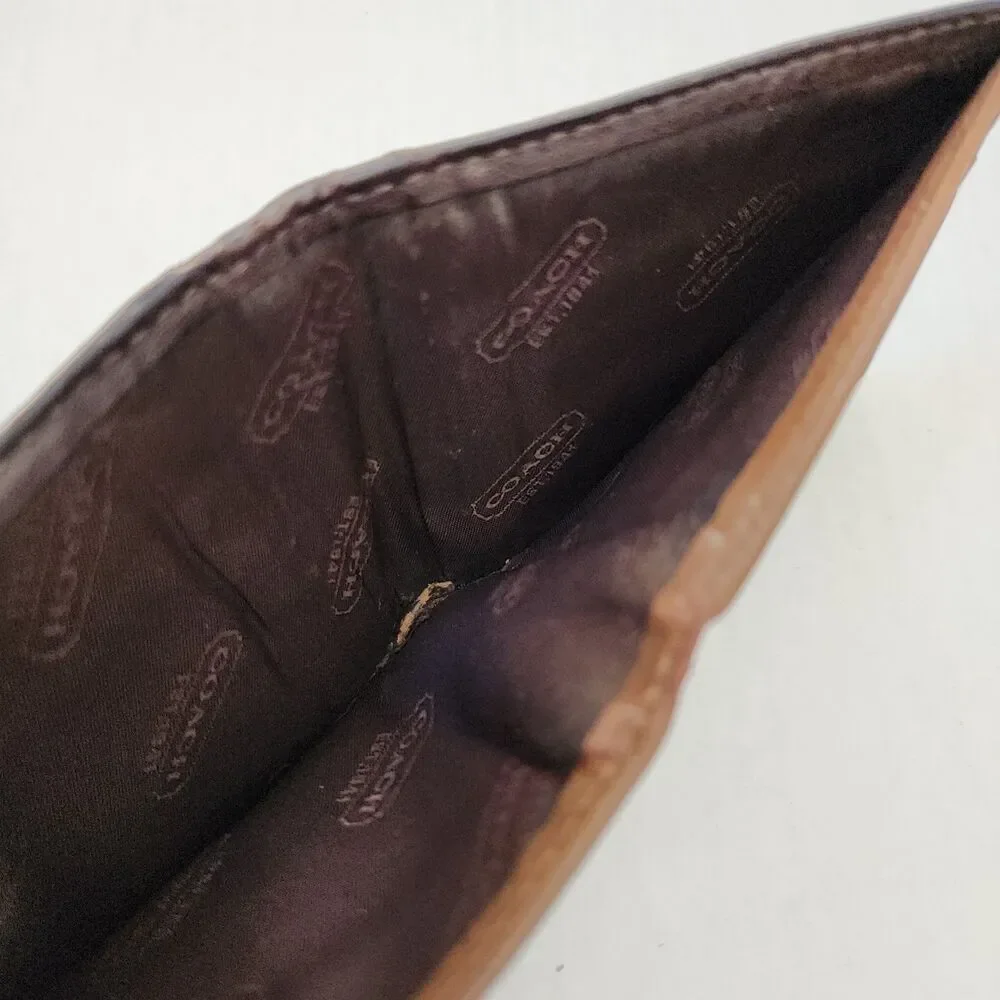 Coach Men's Compact Wallet Leather
